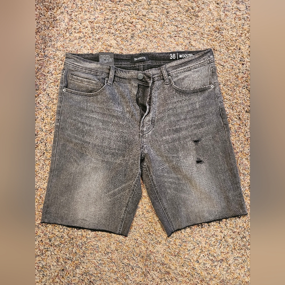 Blank NYC Charcoal Jean Shorts Size 36
